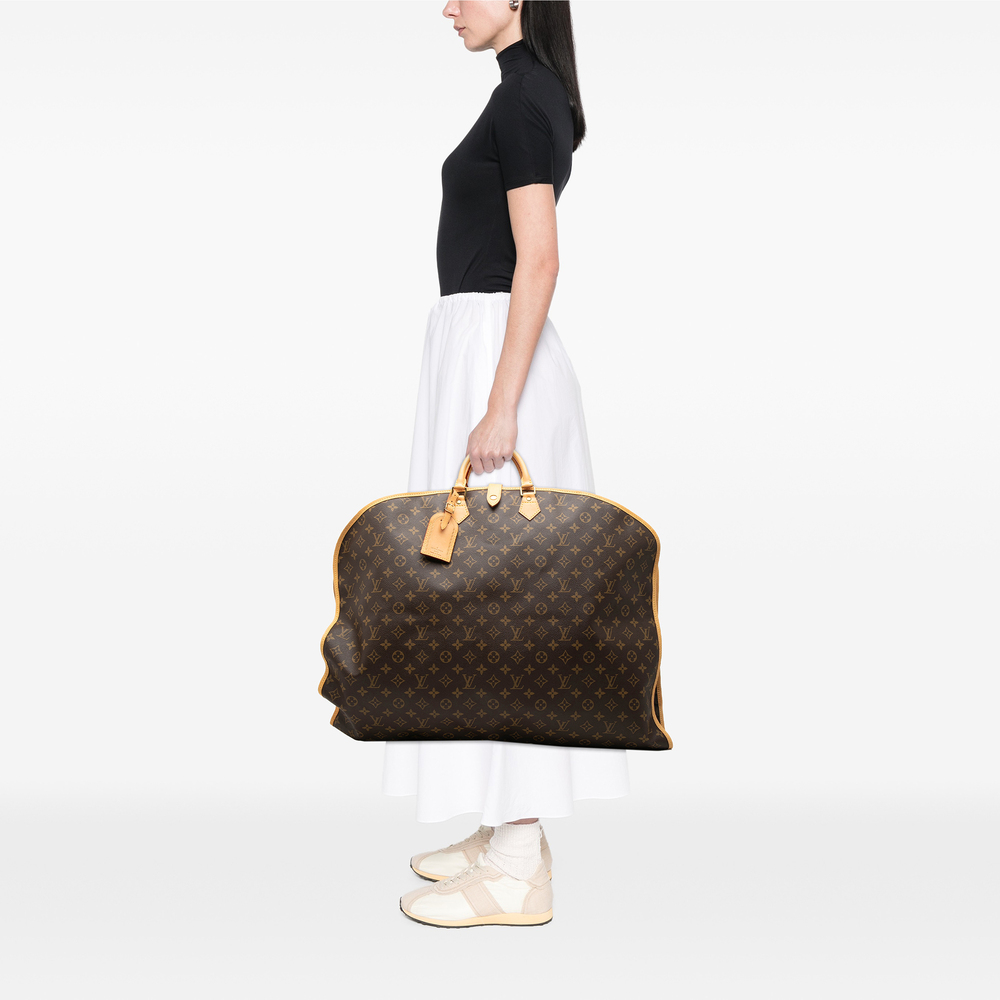 Pre-Loved Louis Vuitton Monogram Housse Porte Habits Garment Cover - Picture 7 of 8